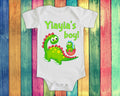 Yiayia39s Boy Cute Grandma Name Dinosaur Baby Bodysuit Tshirt or Toddler Shirt for a Greek Grandmother Gift or Pregnancy Reveal Announcement Graphic Tee – Feel-Good Design · Top Pick For Any Outfit