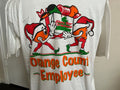 Vintage 9039s Orange County Employee Christmas T Shirt XL Graphic Tee – Easygoing Wear · Perfect For Daily Wear