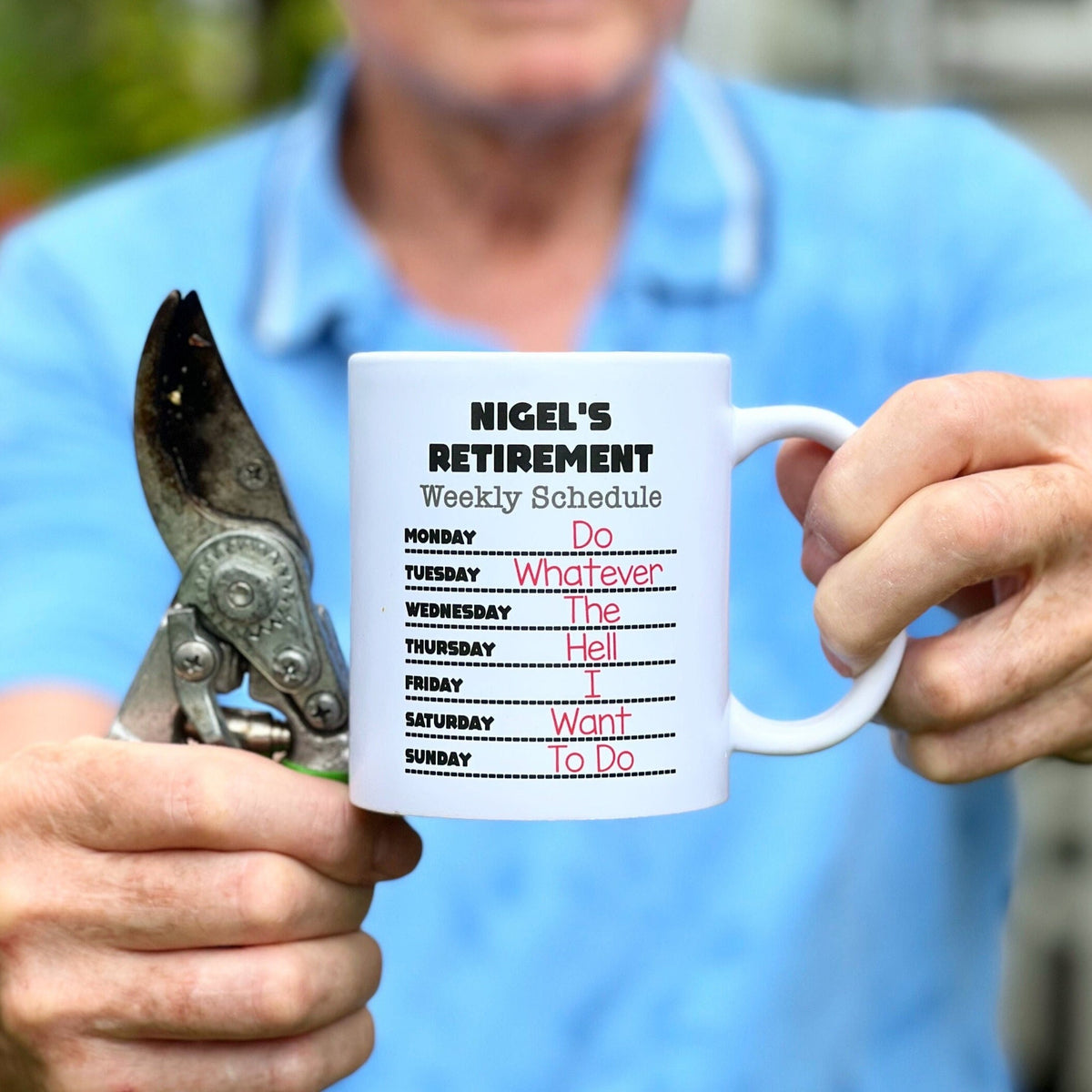Personalised Retirement Mug Retirement Gift Personalized Funny Retirement Coffee Mug Custom Retirement Mug Graphic Tee – Feel-Good Design · Perfect For Daily Wear