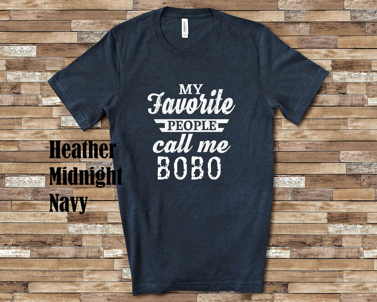 My Favorite People Call Me Bobo Tshirt Long Sleeve Shirt Sweatshirt or Tank Top Special Grandfather Father39s Day Christmas Birthday Gift Sweatshirt – Bold Style · High-Quality Print