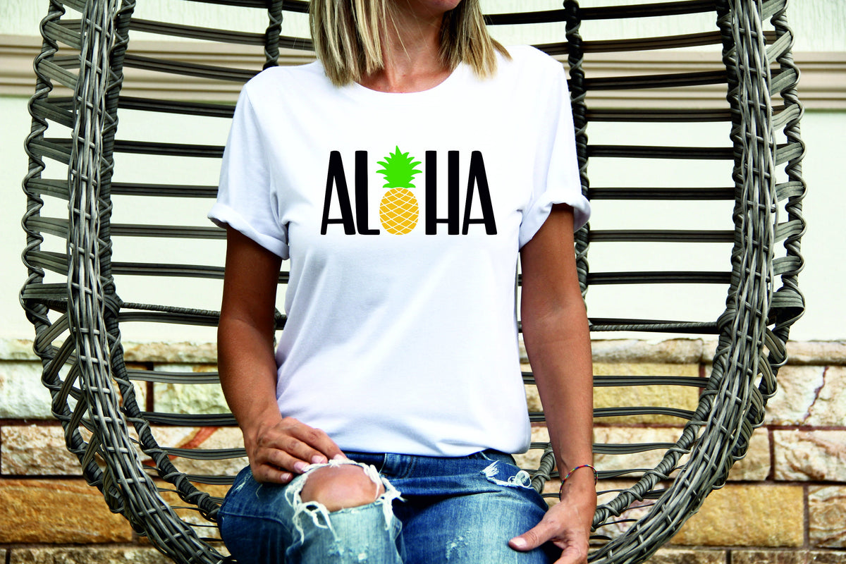 Womens Summer Tops TShirt T Shirt TShirt Tees Holiday Shirt For Women Holiday Top Aloha Graphic Tee – Bold Style · Perfect For Daily Wear