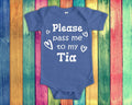 Pass Me To Tia Cute Aunt Name Baby Bodysuit Tshirt or Toddler Shirt Mexican Spanish Aunt Gift or Pregnancy Announcement Graphic Tee – Cozy Vibes · Must-Have Style