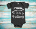 Pass Me To Granddaddy Cute Grandpa Baby Bodysuit Tshirt or Toddler Shirt Special Grandfather Gift or Pregnancy Announcement Graphic Tee – Feel-Good Design · Great Gift For Fans