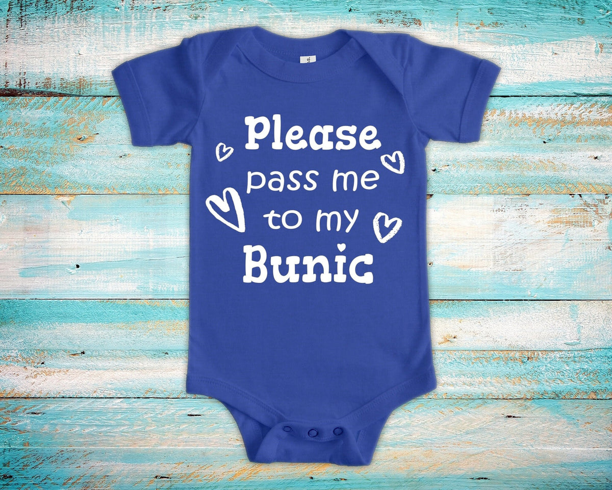 Pass Me To Bunic Cute Grandpa Baby Bodysuit Tshirt or Toddler Shirt Romania Romanian Grandfather Gift or Pregnancy Announcement Graphic Tee – Everyday Comfort · Perfect For Daily Wear