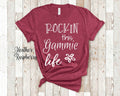 Rockin This Gammie Life Grandma Tshirt Long Sleeve Tee Sweatshirt or Tank Unique Birthday Christmas Mother39s Day Gift for Grandmother Sweatshirt – Cozy Vibes · Trending Graphic Apparel
