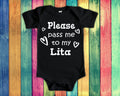 Pass Me To Lita Cute Bodysuit Tshirt or Toddler Shirt Spain Mexico Spanish or Mexican Grandmother Gift or Pregnancy Announcement Graphic Tee – Premium Graphic · Great Gift For Fans