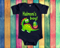 Halmoni39s Boy Cute Grandma Name Dinosaur Baby Bodysuit Tshirt or Toddler Shirt for a Korean Grandmother Gift or Pregnancy Announcement Graphic Tee – Bold Style · Must-Have Style