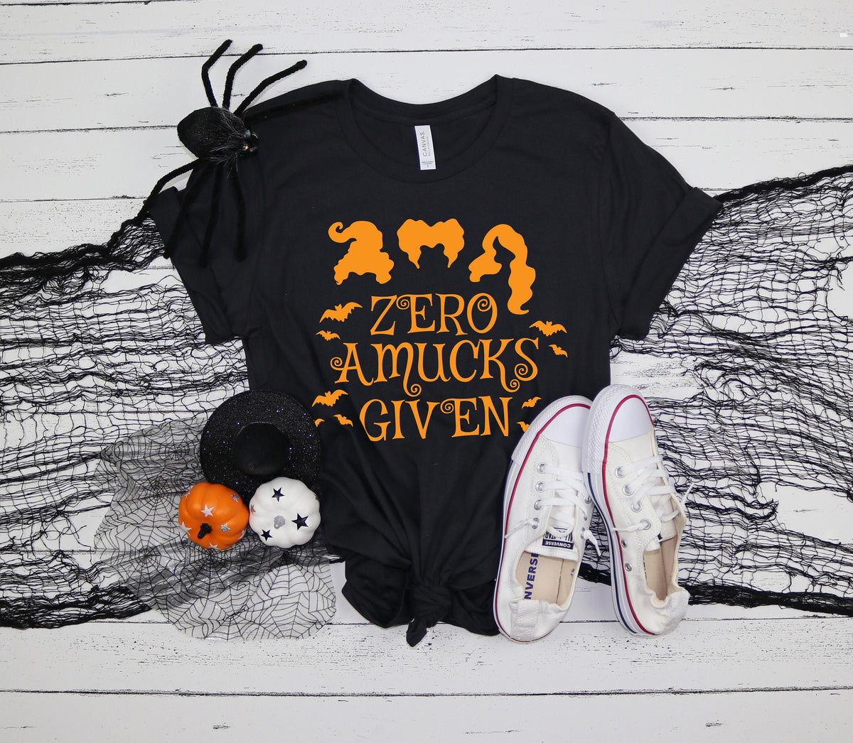 Zero Amucks Given Shirt Halloween Party Shirts Hocus Pocus ShirtsSanderson Sisters ShirtsHalloween Outfits 2022 Halloween Funny Shirt Graphic Tee – Feel-Good Design · Trending Graphic Apparel