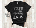 Rockin This Mommy Life Tshirt Gift from Daughter Son Funny Mommy Shirt Gifts for Mommy Graphic Tee – Warm & Stylish · High-Quality Print