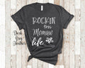Rockin This Momaw Life Grandma Tshirt Special Grandmother Gift Idea for Mother39s Day Birthday Christmas or Pregnancy Reveal Announcement Graphic Tee – Aesthetic Look · Trending Graphic Apparel