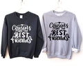 Cousins Make The Best Friends Sweatshirt Cousins Sweatshirt Friendship Cousin Gift Best Friends Sweatshirt Sweatshirt – Everyday Comfort · High-Quality Print