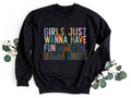 Girls Just Wanna Have Fundamental Human Rights Sweatshirt Women39s Rights Crewneck Sweatshirt Feminist Sweatshirt Pro Choice Pullover Sweatshirt – Cozy Vibes · Great Gift For Fans