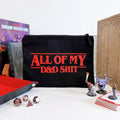 Dungeons And Dragons Dice Pouch All Of My DD Stuff D and D Accessory Pouch Graphic Tee – Soft Feel · Perfect For Daily Wear