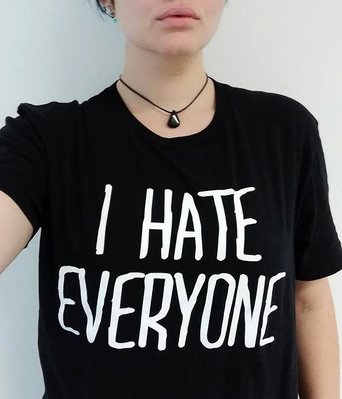 I Hate Everyone Goth TShirt Antisocial Fashion Slogan TShirt Graphic Tee – Fan Favorite · Trending Graphic Apparel