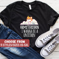 Hamstercorn I Wanna Be A Unicorn TShirt Funny Hamster Shirt Cute Hamster Shirt Hamster Gift Hamster Lover Hamster Tank Top Hoodie Hoodie – Aesthetic Look · Great Gift For Fans