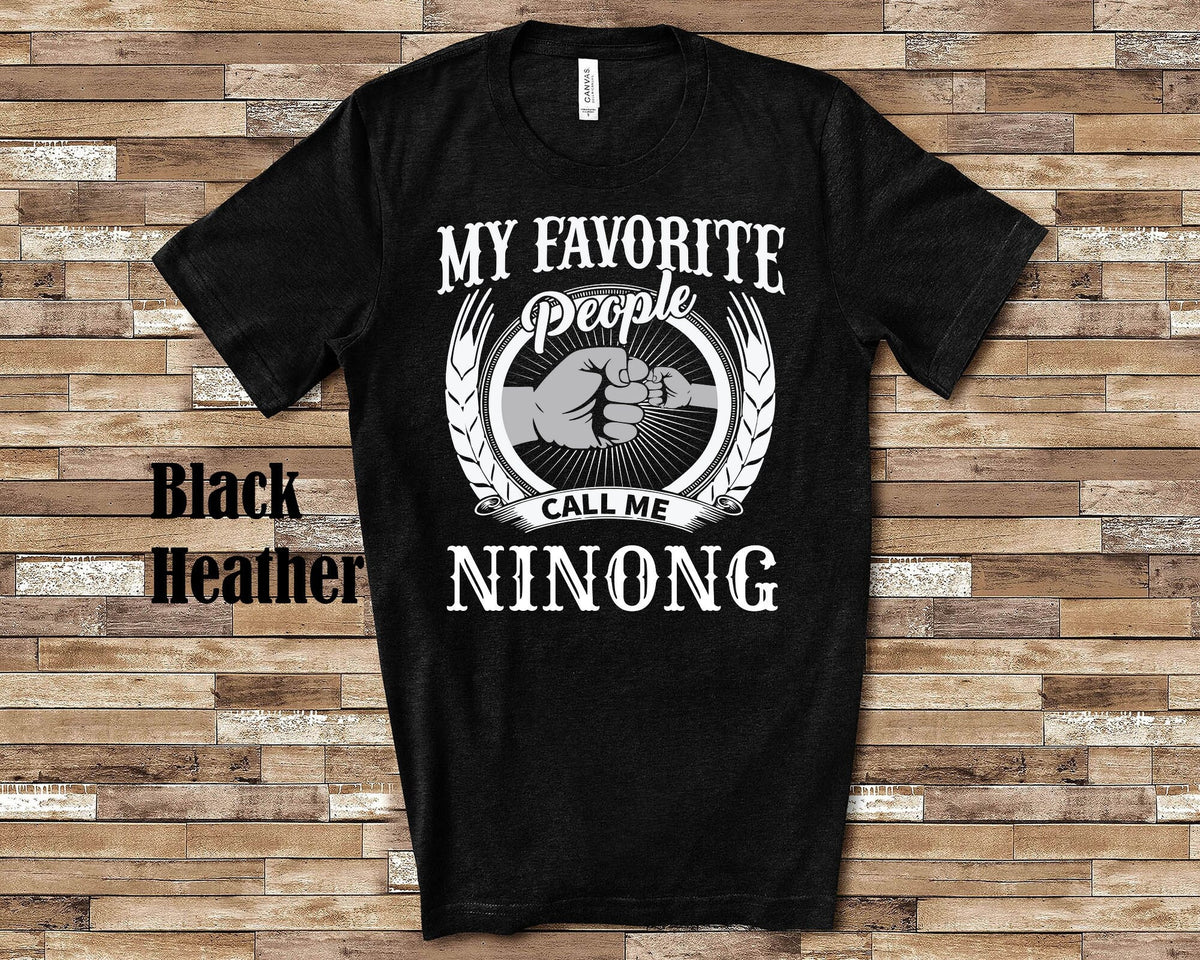 My Favorite People Ninong fist bump Tshirt Long Sleeve Shirt Sweatshirt or Tank Top Spanish Godfather Father39s Day Christmas Birthday Gift Sweatshirt – Cozy Vibes · Top Pick For Any Outfit
