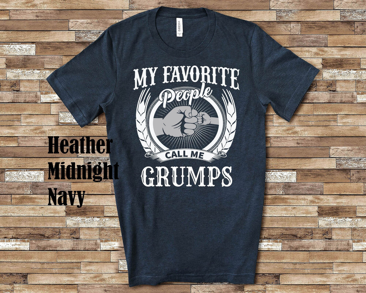 My Favorite People Grumps fist bump Tshirt Long Sleeve Shirt Sweatshirt Tank Top Special Grandfather Father39s Day Christmas Birthday Gift Sweatshirt – Fan Favorite · Must-Have Style