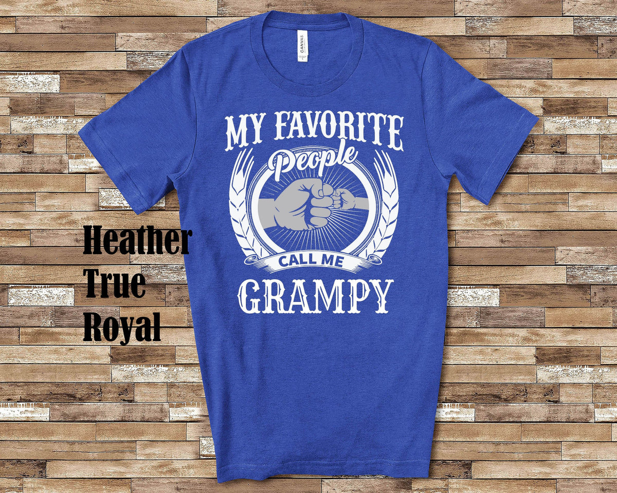 My Favorite People Grampy fist bump Tshirt Long Sleeve Shirt Sweatshirt Tank Top Special Grandfather Father39s Day Christmas Birthday Gift Sweatshirt – Fan Favorite · High-Quality Print