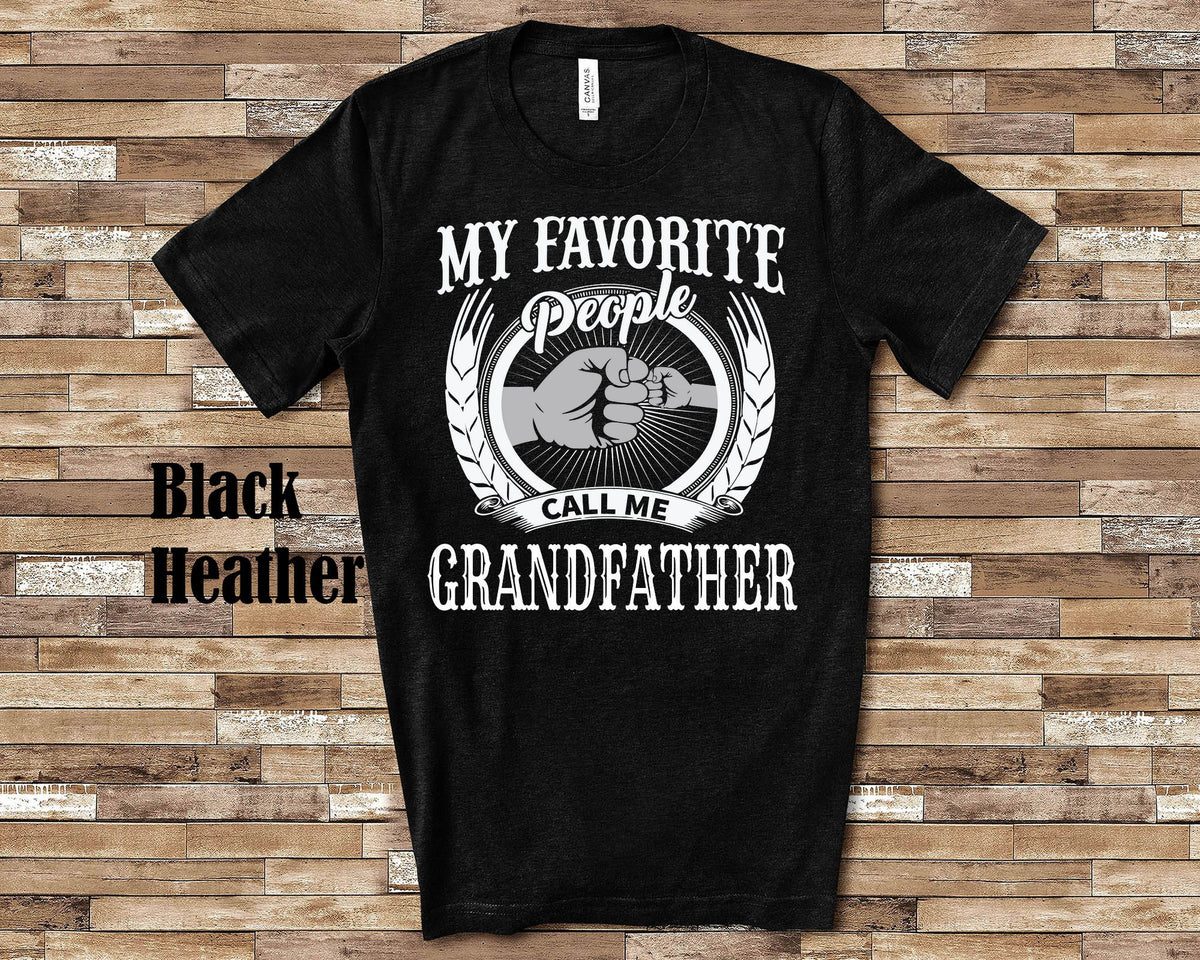 My Favorite People Grandfather fist Tshirt Long Sleeve Shirt Sweatshirt Tank Top Special Grandfather Father39s Day Christmas Birthday Gift Sweatshirt – Cozy Vibes · Great Gift For Fans