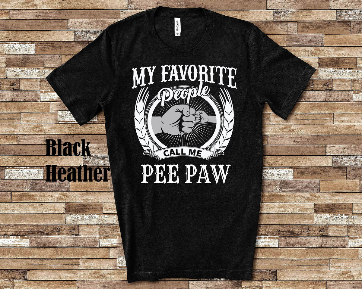 My Favorite People Pee Paw fist bump Tshirt Long Sleeve Shirt Sweatshirt Tank Top Special Grandfather Father39s Day Christmas Birthday Gift Sweatshirt – Easygoing Wear · Top Pick For Any Outfit