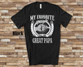My Favorite People Great Papa fist Tshirt Long Sleeve Shirt Sweatshirt or Tank Top Special Grandfather Father39s Day Christmas Birthday Gift Sweatshirt – Warm & Stylish · High-Quality Print