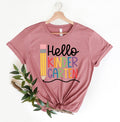 Hello Kindergarten Shirt Kindergarten Teacher Shirt First Day of School Shirt Back To School Shirt First Grade Shirts Students Shirt Graphic Tee – Bold Style · Must-Have Style