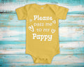 Pass Me To Pappy Cute Grandpa Baby Bodysuit Tshirt or Toddler Shirt Special Grandfather Gift or Pregnancy Announcement Graphic Tee – Premium Graphic · Trending Graphic Apparel