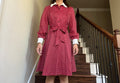 Vintage 70s Red Collared Polka Dot Long Sleeve Dress Size L Graphic Tee – Feel-Good Design · Must-Have Style