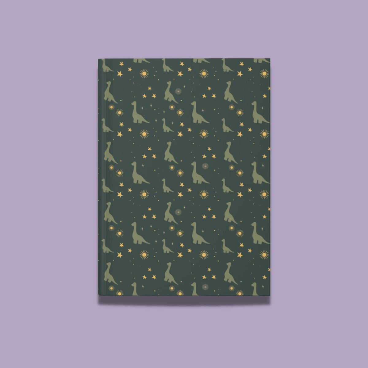 Celestial Dinosaur Notebook with Ruled Pages Boho Journal Small Notebook for Dinosaur Lover Cute School Notebook Hardcover Journal Graphic Tee – Warm & Stylish · Perfect For Daily Wear