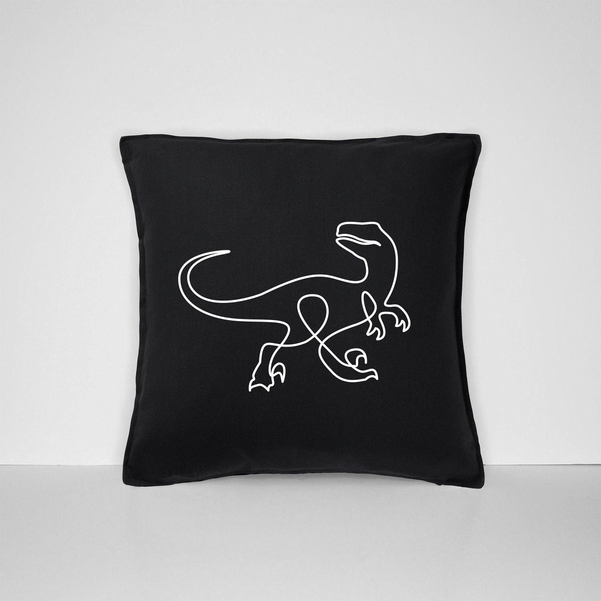 Dinosaur Print Pillow Case Raptor Dinosaur Pillow Case Dinosaur Bedroom Minimal Dinosaur Cushion Cover Velociraptor Cushion Cover Graphic Tee – Easygoing Wear · Trending Graphic Apparel
