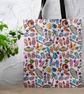 Summer Beach Tote Cute Surfer Pattern Tropical Sea Print Surfing Surf Graphic Sports Cool Handbag Trendy Shoulder Bag Purse For Women Tote Bag – Aesthetic Look · Perfect For Daily Wear