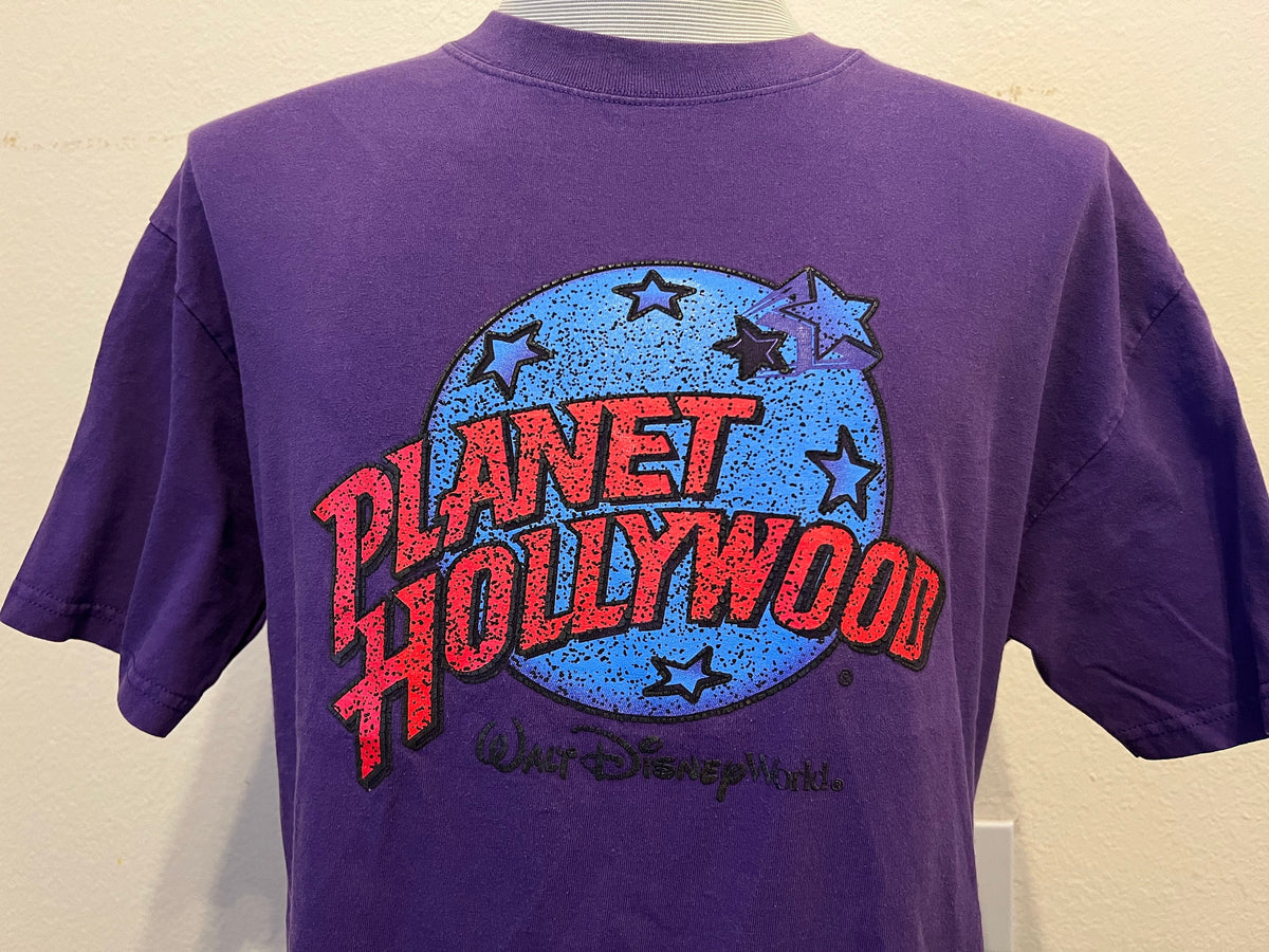 Vintage 9039s Planet Hollywood Disney World T Shirt L Graphic Tee – Cozy Vibes · Top Pick For Any Outfit