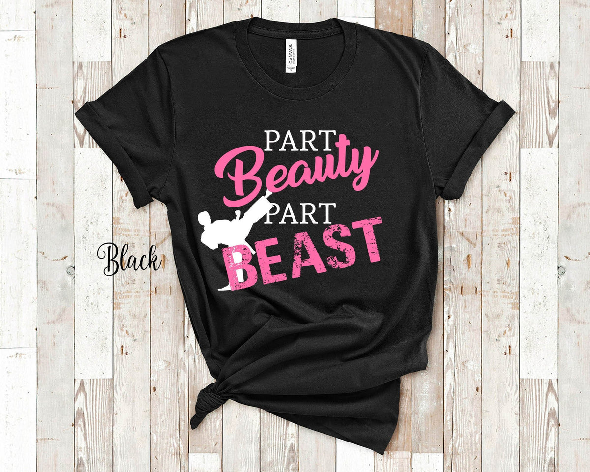 Part Beauty Part Beast Martial Arts Tshirt Long Sleeve Tee Sweatshirt Tank Top or Youth Shirt for Women and Youth Girls Sweatshirt – Feel-Good Design · Trending Graphic Apparel