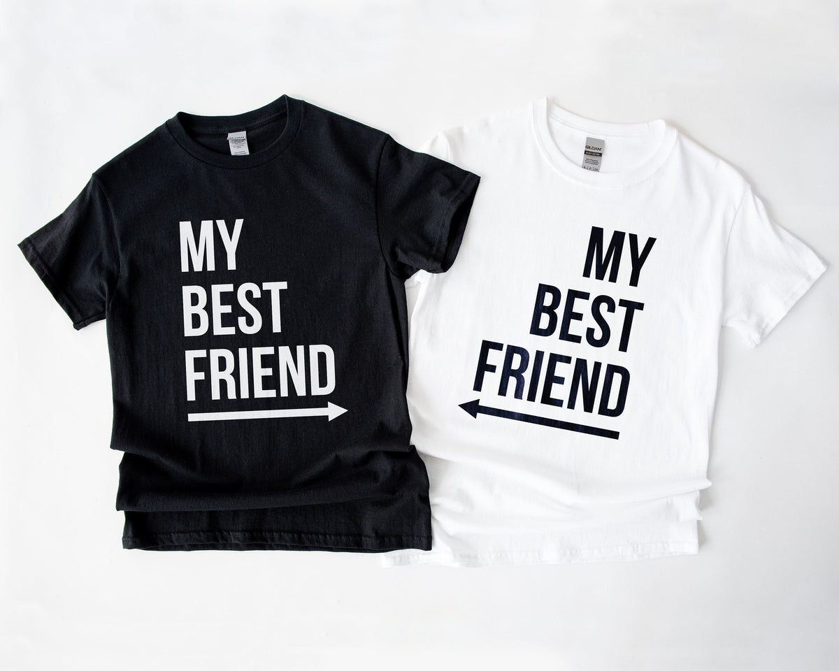 Best Friend Shirt Best Friend Shirts Best Friend Gift Best Friends Shirts 2 x My Best Friend TShirt Twin Pack Graphic Tee – Aesthetic Look · Top Pick For Any Outfit