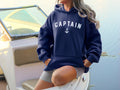 Nautical Hoodie Captain Nautical Anchor Sailing Boat Hoodie Hoodie – Soft Feel · Top Pick For Any Outfit