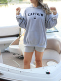 Captain Hoodie Nautical Anchor Sailing Hoodie Hoodie – Warm & Stylish · Must-Have Style