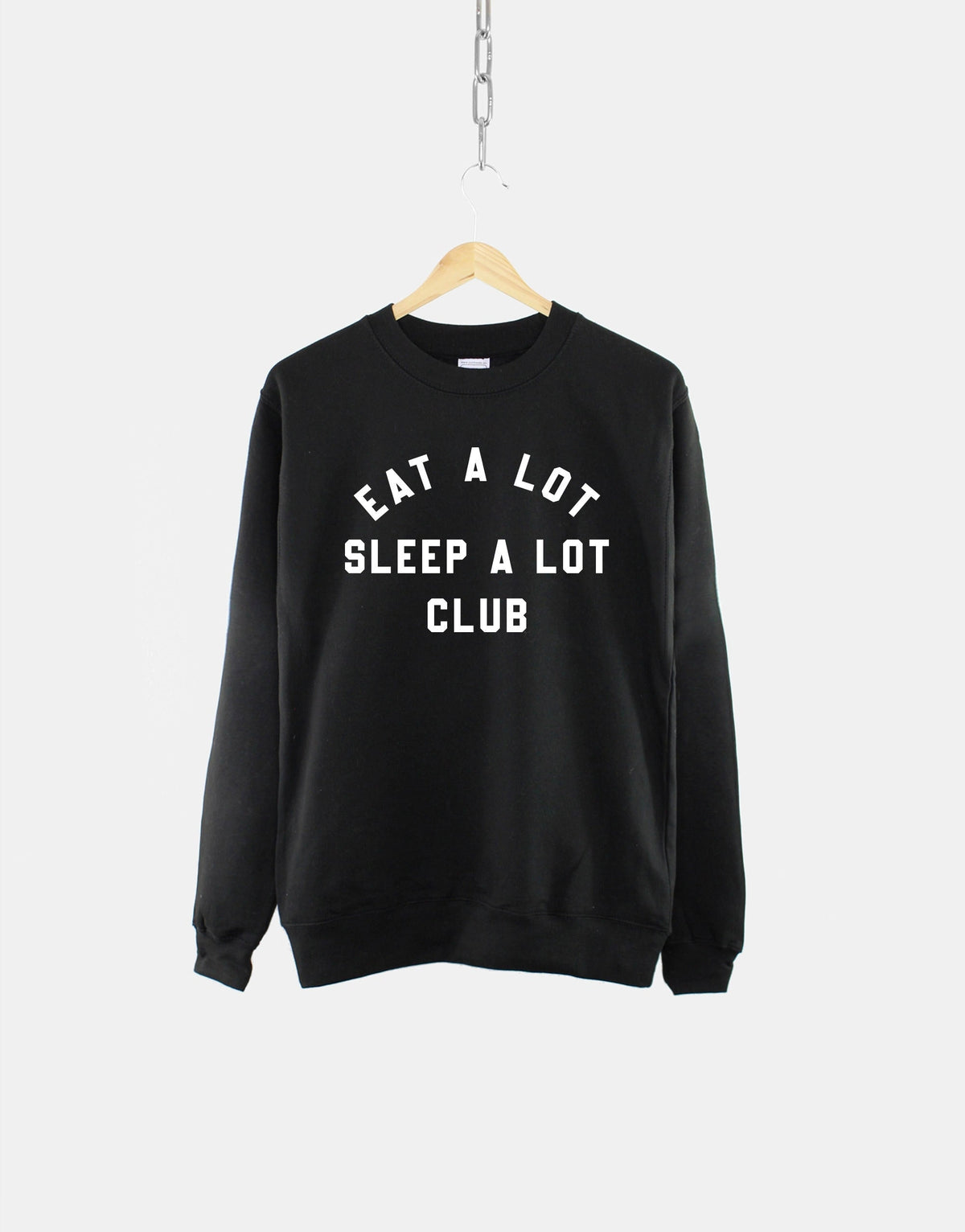 Funny Dad Sweatshirt Gift For Dad Gift For Him Sweatshirt For Him Uncle Sweatshirt Eat A Lot Sleep A Lot Club Sweatshirt Sweatshirt – Warm & Stylish · Great Gift For Fans