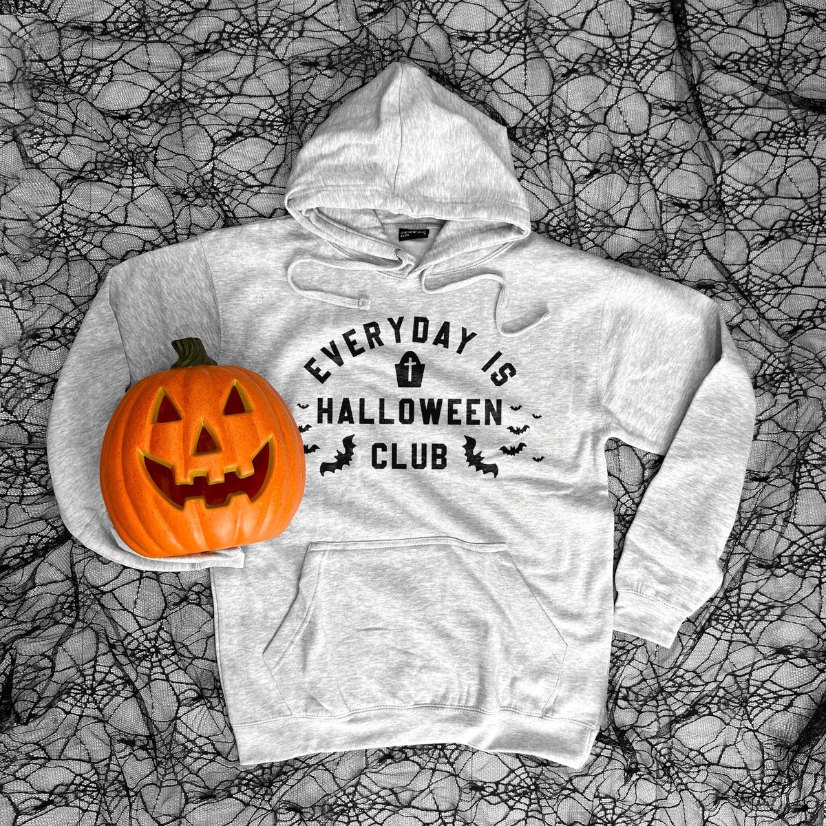 Grey Halloween Hoodie Everyday Is Halloween Hoodie Halloween Fashion I Love Halloween Outfit Halloween Gifts Cute Halloween Hoodie Hoodie – Everyday Comfort · Top Pick For Any Outfit