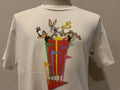 Vintage 9039s Looney Tunes Magic Mountain White T Shirt Size M Graphic Tee – Easygoing Wear · Must-Have Style
