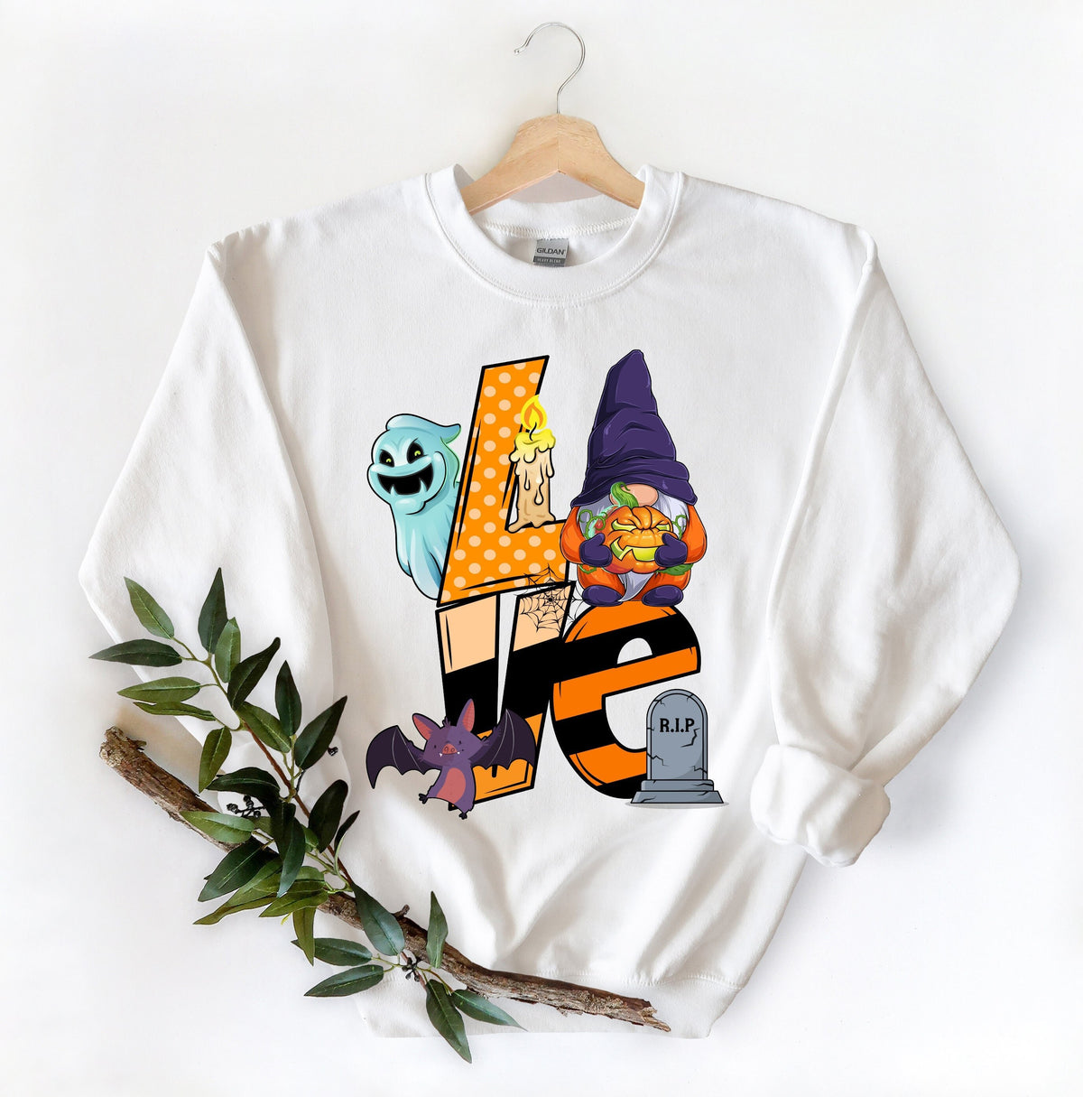 Love Halloween ShirtGnomes Love SweatshirtSpooky Pumpkin ShirtHalloween ShirtHappy Halloween SweatshirtTrick or TreatHalloween Gift Sweatshirt – Easygoing Wear · Great Gift For Fans
