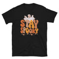 Stay Spooky Shirt Funny ghost Halloween Tshirt Spooky Retro Halloween and Thanksgiving Season Graphic Tee – Aesthetic Look · High-Quality Print
