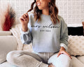 Personalized Mrs Sweatshirt Personalised Bridal Shower Gift Bride Sweatshirt Custom Engagement Gift Customised Gift for Bride Sweatshirt – Premium Graphic · Perfect For Daily Wear