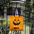 Personalised Trick Or Treat Bag Personalized Halloween Pumpkin Tote Bag With Name Custom Trick Or Treat Tote Bag Tote Bag – Aesthetic Look · Top Pick For Any Outfit