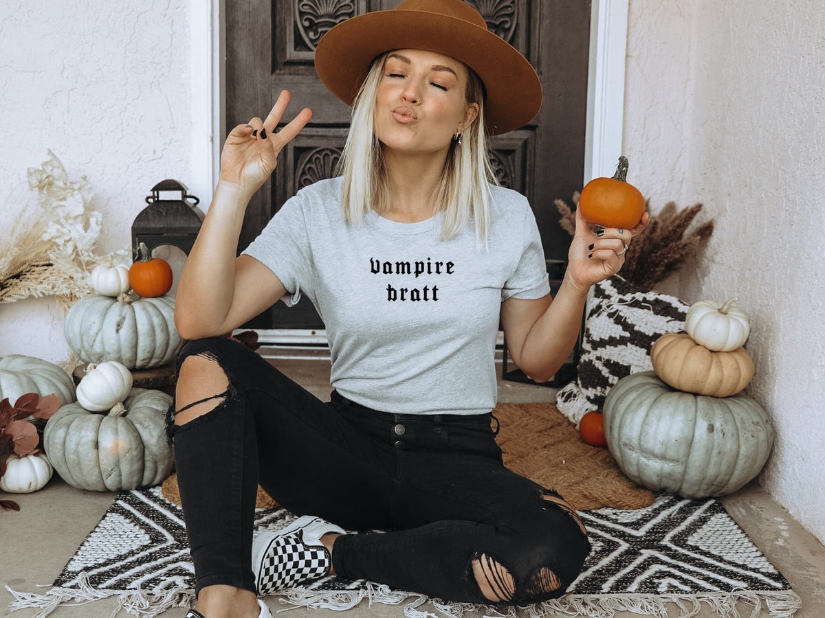 Goth Girl TShirt Gothic Vampire TShirt Vampire TShirt Halloween Fashion Womens Goth Aesthetic TShirt Graphic Tee – Cozy Vibes · Top Pick For Any Outfit