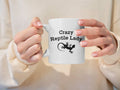 Crazy Reptile Lady Mug Lizard Coffee Mug I Love Lizards Gift Bearded Dragon Pet Lizard Graphic Mug Reptile Keeper Coffee Mug Graphic Tee – Warm & Stylish · High-Quality Print