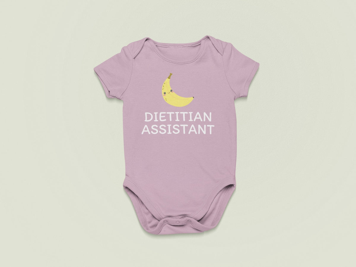 Dietitian Baby Shirt Dietitian Baby Gift Cute Baby Onepiece Dietitian Assistant Baby Shower Gift Idea Graphic Tee – Bold Style · Top Pick For Any Outfit