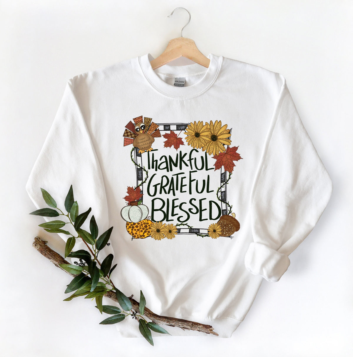 Grateful Thankful Blessed Shirt Grateful Thankful Blessed Happy Thanksgiving Shirt Thanksgiving Shirt Fall Shirt Thanksgiving Gift Graphic Tee – Everyday Comfort · Must-Have Style