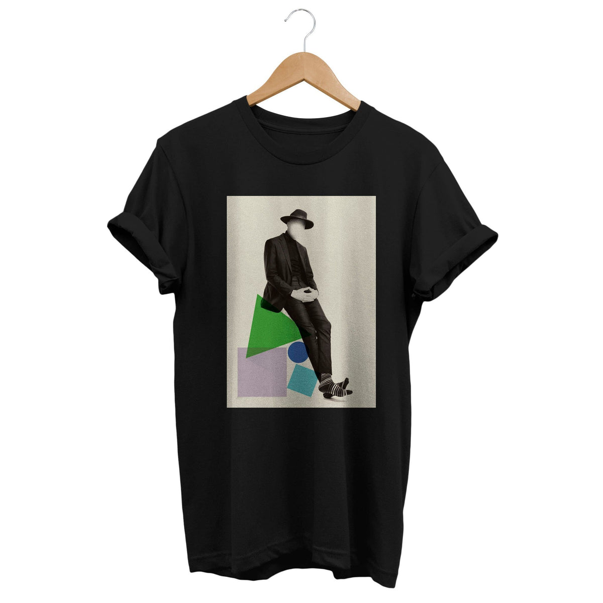 Faceless Man Shirt Abstract T Shirt Geometric Clothes Artsy Tee Casual Outfit Modernist Apparel Artistic Gift Mens Clothing Art Top Graphic Tee – Everyday Comfort · Trending Graphic Apparel