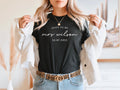 Personalized Engagement Shirt Personalised Engagement TShirt Bride To Be TShirt Custom Engagement TShirt Graphic Tee – Soft Feel · Perfect For Daily Wear