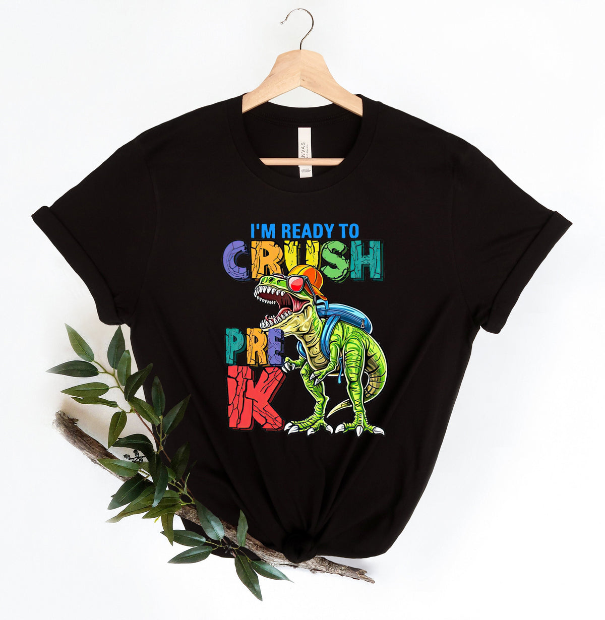 Im Ready To Crush PreK ShirtFirst Day Of School ApparelPreK Outfit ShirtDino Going To School TeeGift For TeacherGift For Child Shirt Graphic Tee – Soft Feel · Trending Graphic Apparel
